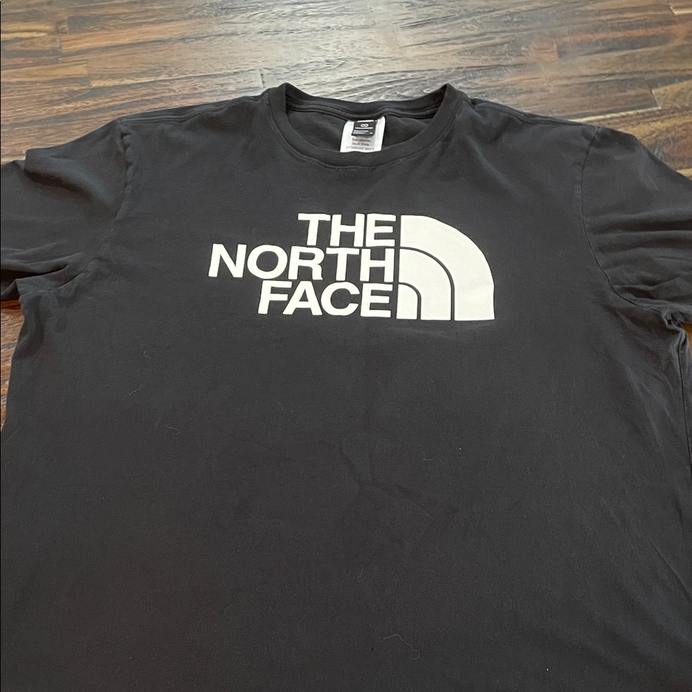 The North Face Men's Black and White not faded XL